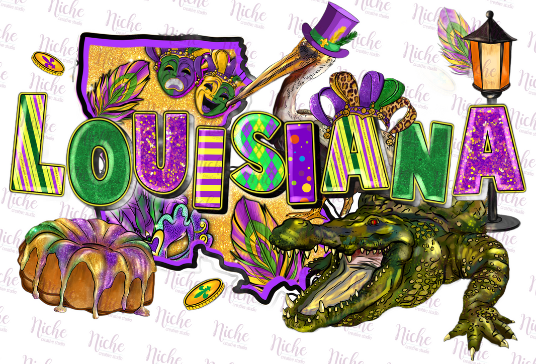 mardi gras decals