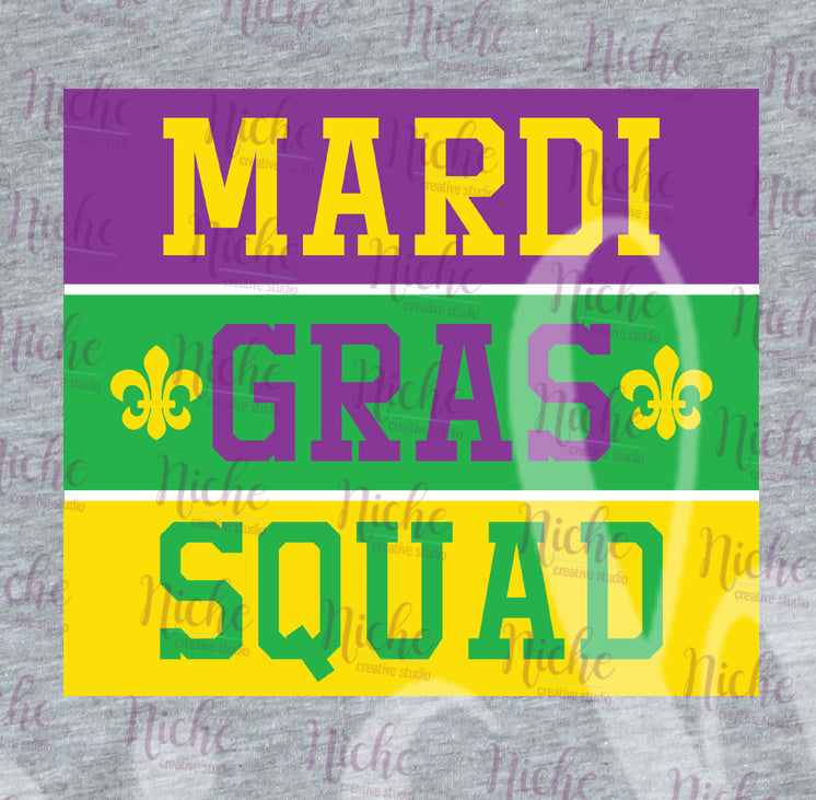 mardi gras squad