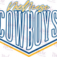 -MCN1916 McNeese Cowboys Arrow Decal