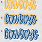 -MCN1963 Cowboys Decal