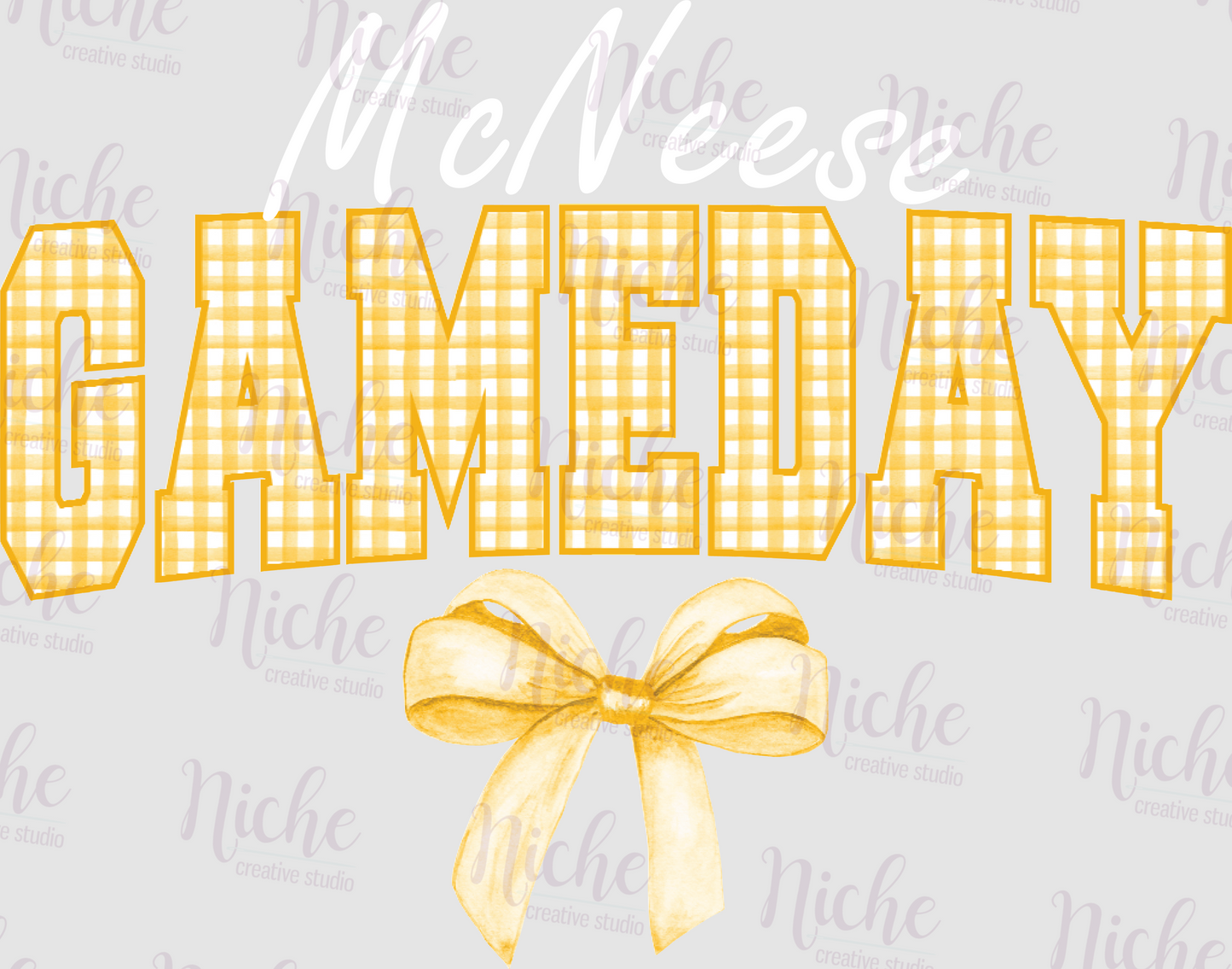 -MCN2020 Gameday Gingham Decal