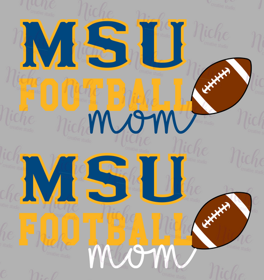 -MCN2023 MSU Football Mom Decal