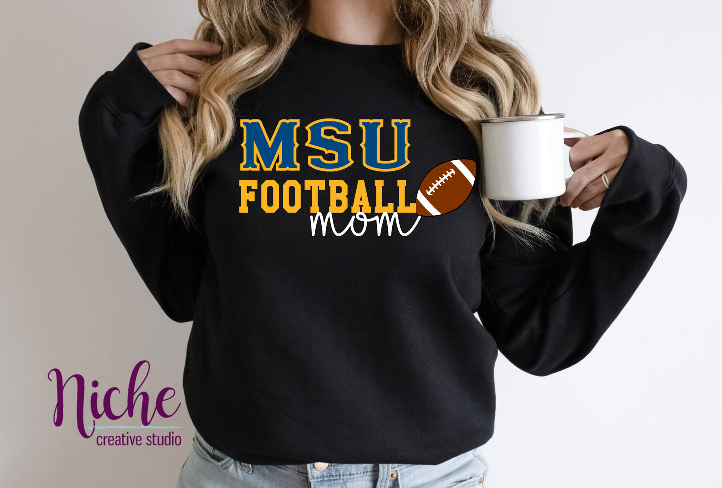 -MCN2023 MSU Football Mom Decal