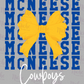 -MCN2034 McNeese Repeat Bow Decal