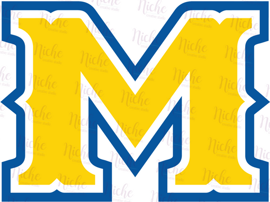 -MCN2723 McNeese M Decal