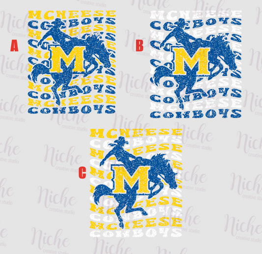 - MCN457 McNeese Distressed Decal