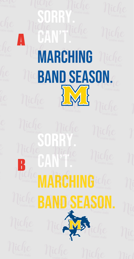 -MCN5028 Marching Season Decal