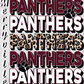 -MER3016 Merryville Panthers Repeat Decal