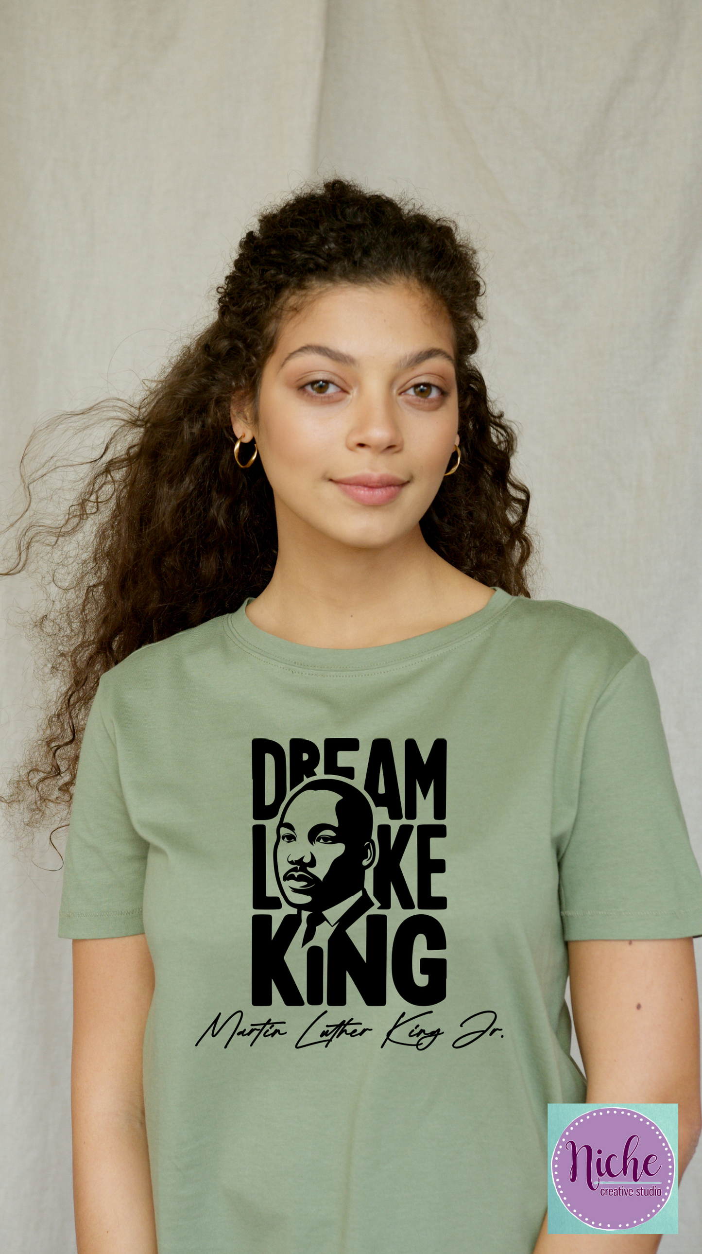 -MLK6002 Dream Like a King Decal