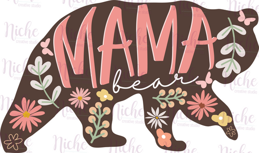 -MOM5180 Mama Bear Decal