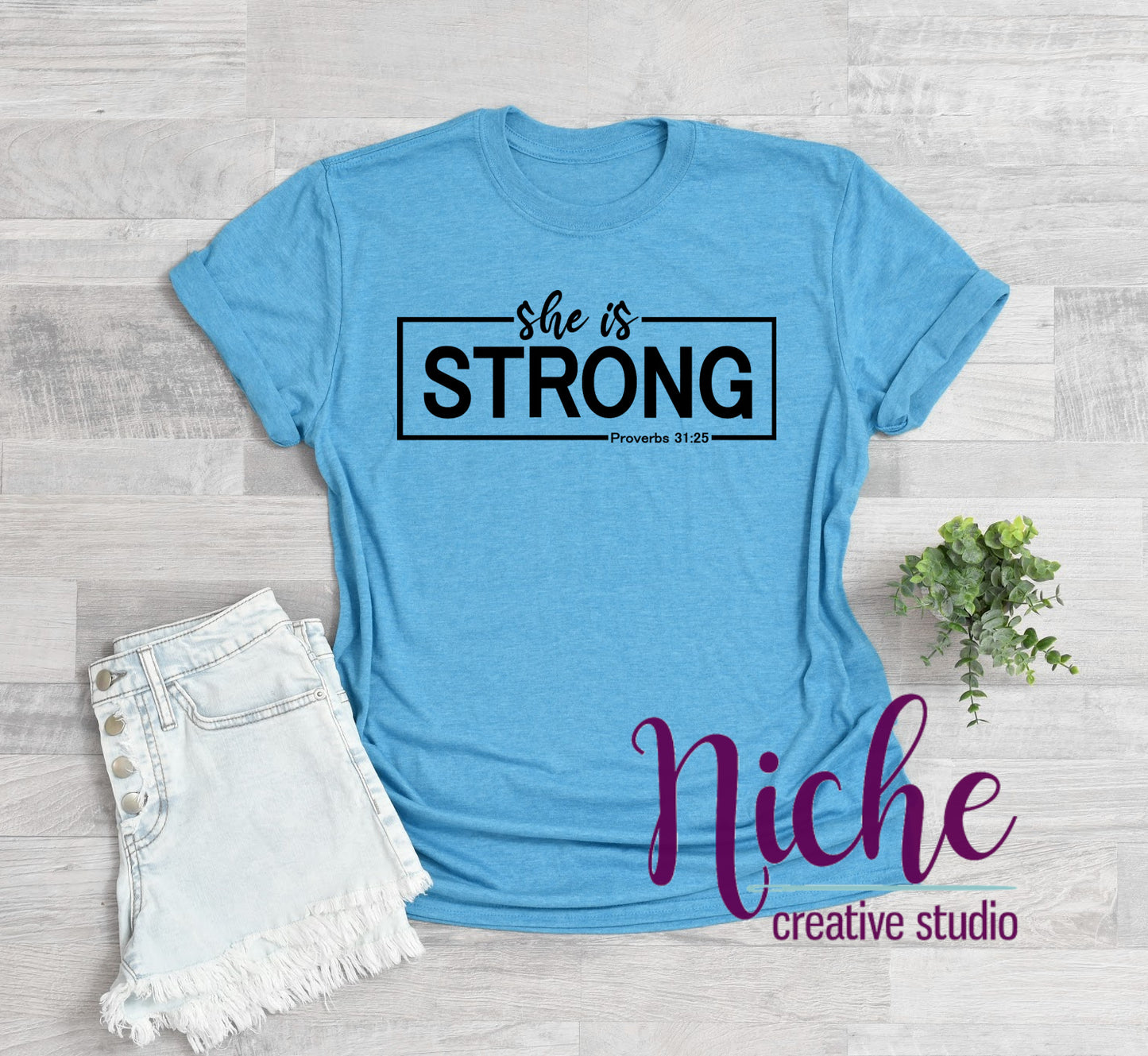 -MOM860 She Is Strong Decal