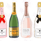 -NEW2920 Champagne Bottles Decal