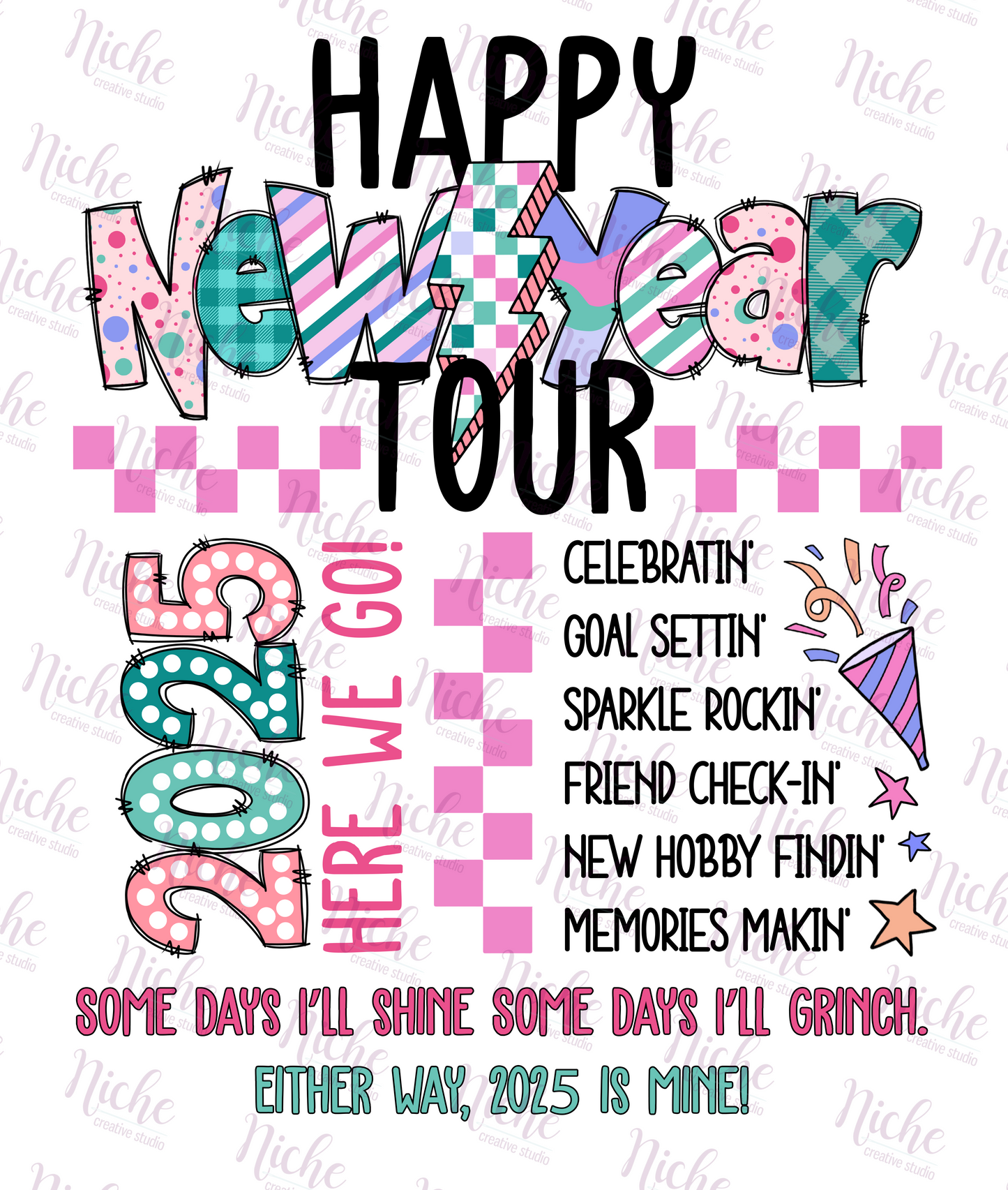 -NEW5631 New Year Tour Decal