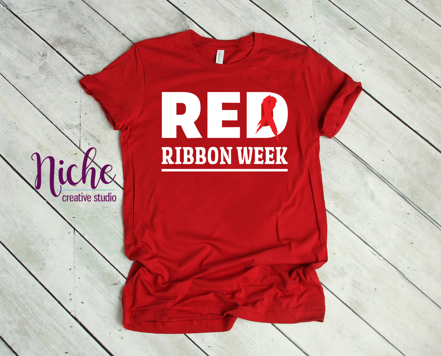 -RED5409 Red Week Decal