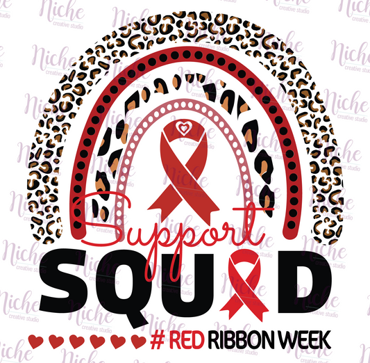 -RED5419 Support Squad Decal