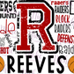 -REE3020 Reeves Basketball Decal