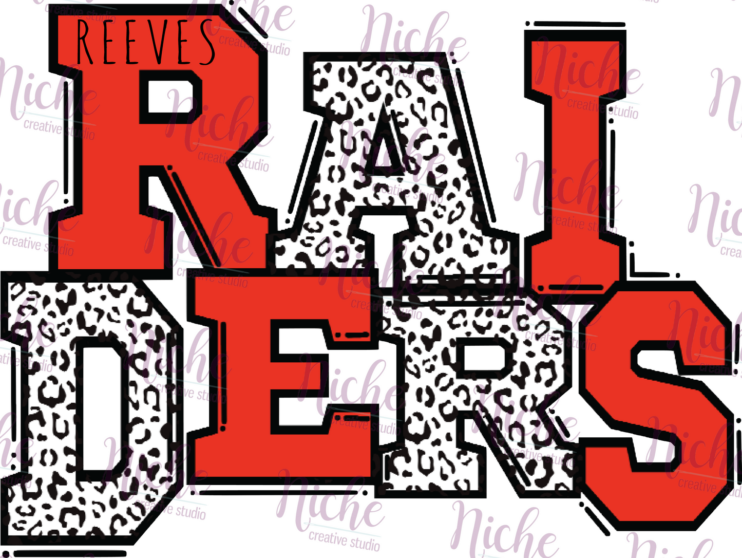 -Ree3019 Reeves Raiders Varsity Decal