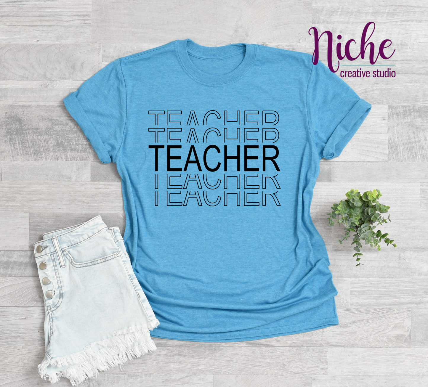 -SCH041 Teacher Repeat Decal