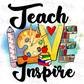 -SCH047 Teach Love Decal