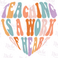 -SCH048 Work Of Heart Decal