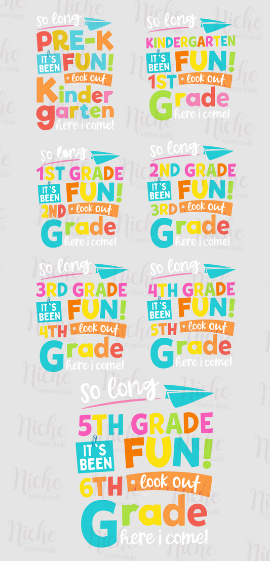 -SCH1827 So Long Grade Decal