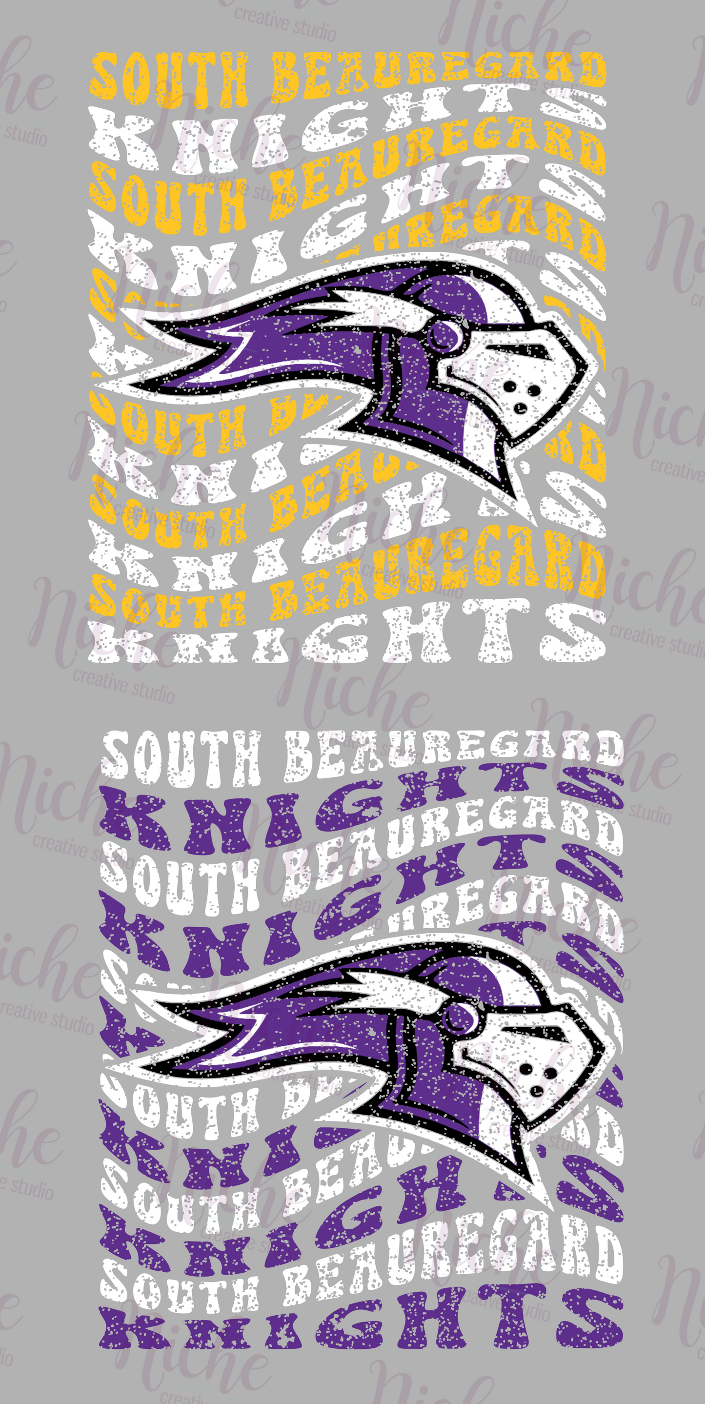 - SOU492 South Beauregard Distress Decal