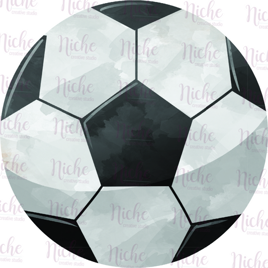 -SPO5157 Soccer Ball Watercolor