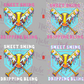 -SPO8001 Sweet Swing Dripping Bling Decal