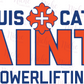 -STL2964 St. Louis Catholic Saints  Powerlifting Decal