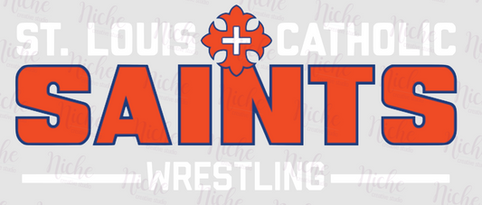 -STL2968 St. Louis Wrestling Decal