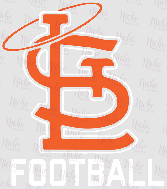 -STL5197 St Louis  Football Decal