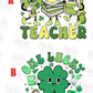 -STP6030 One Lucky Teacher Decal