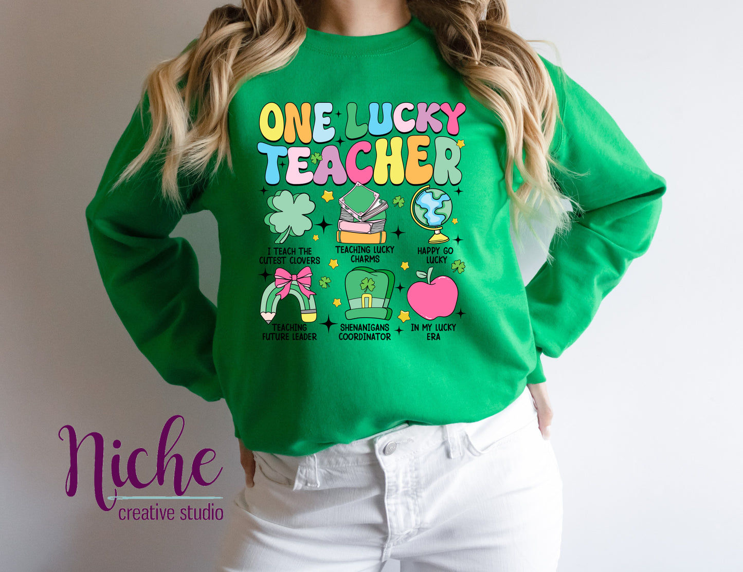 -STP6033 Lucky Teacher 2 Decal