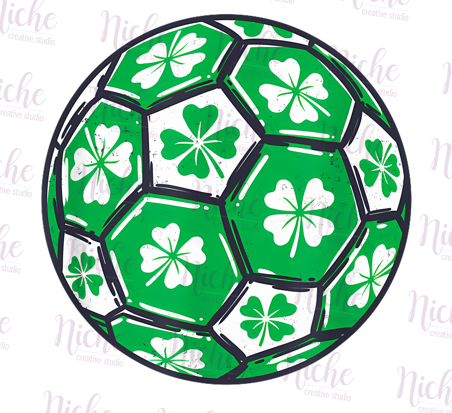 -STP8058 Soccer Ball Decal