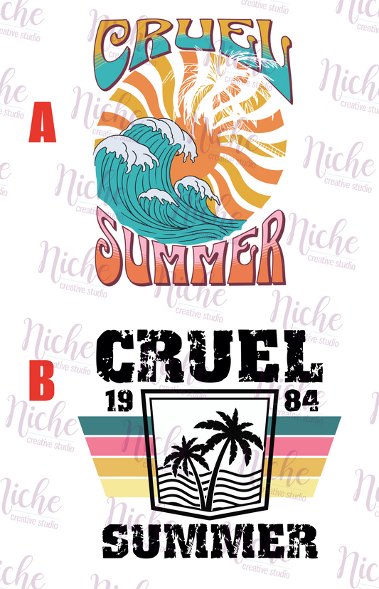 -SUM5058 Cruel Summer Decal