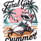 -SUM5061 Feral Girl Summer Decal