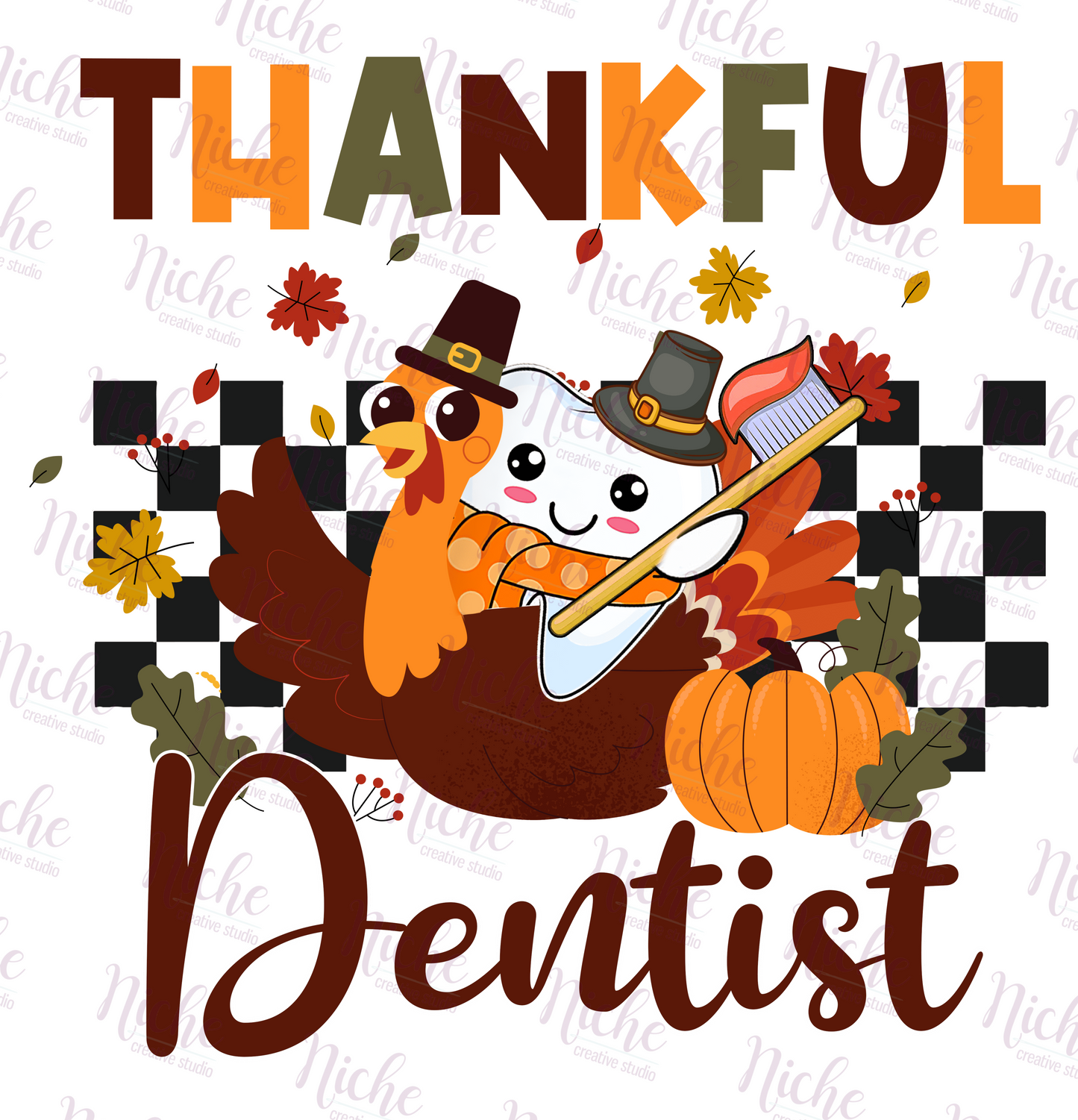 -THA1017 Dentist Decal