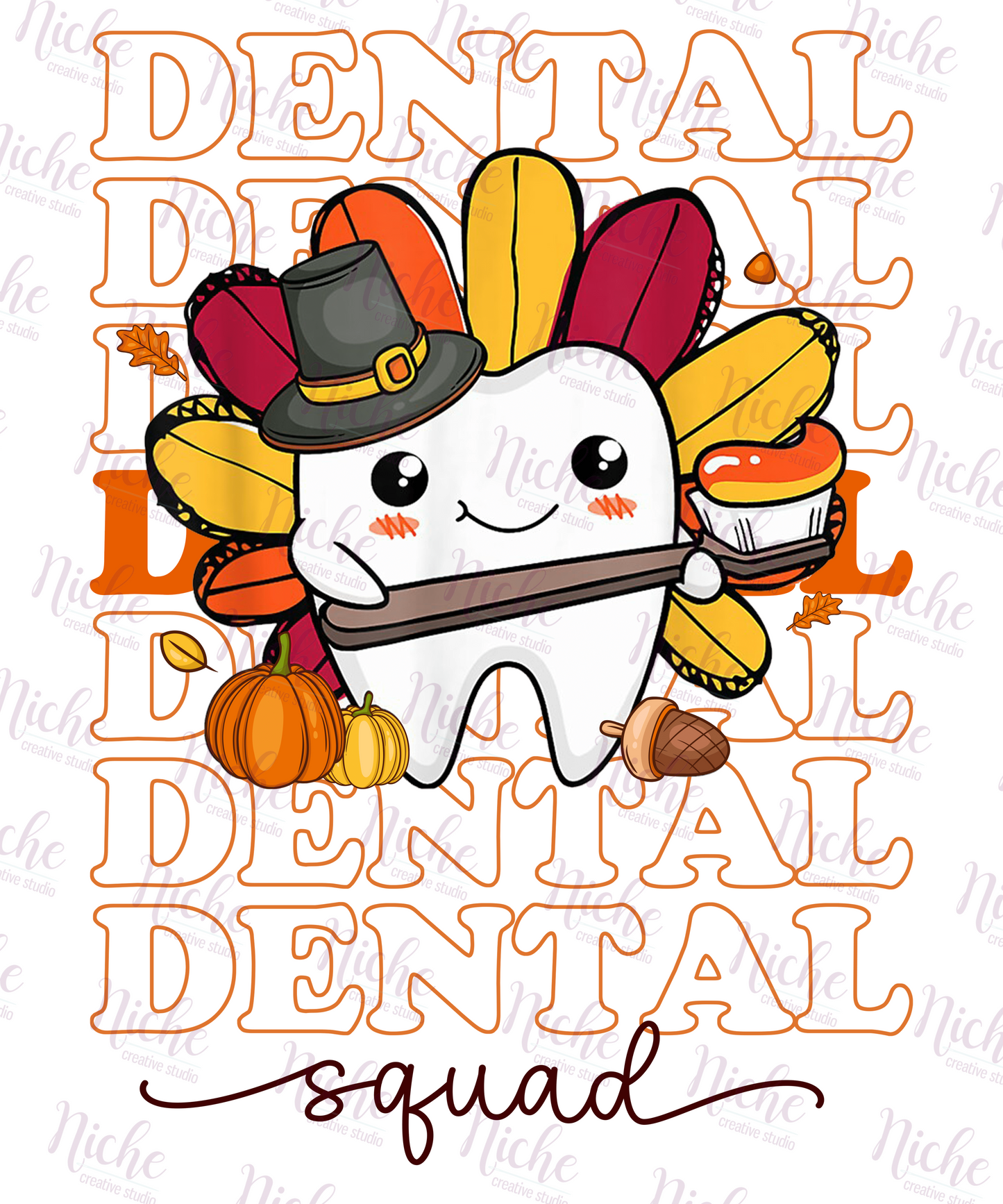 -THA1017 Dentist Decal