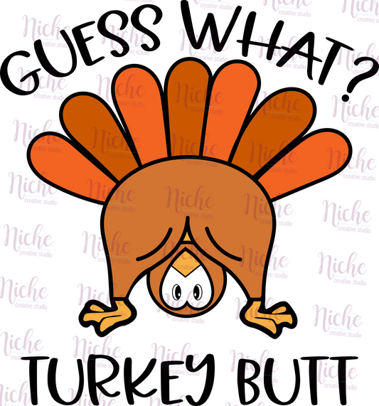 -THA1040 Turkey Butt Decal