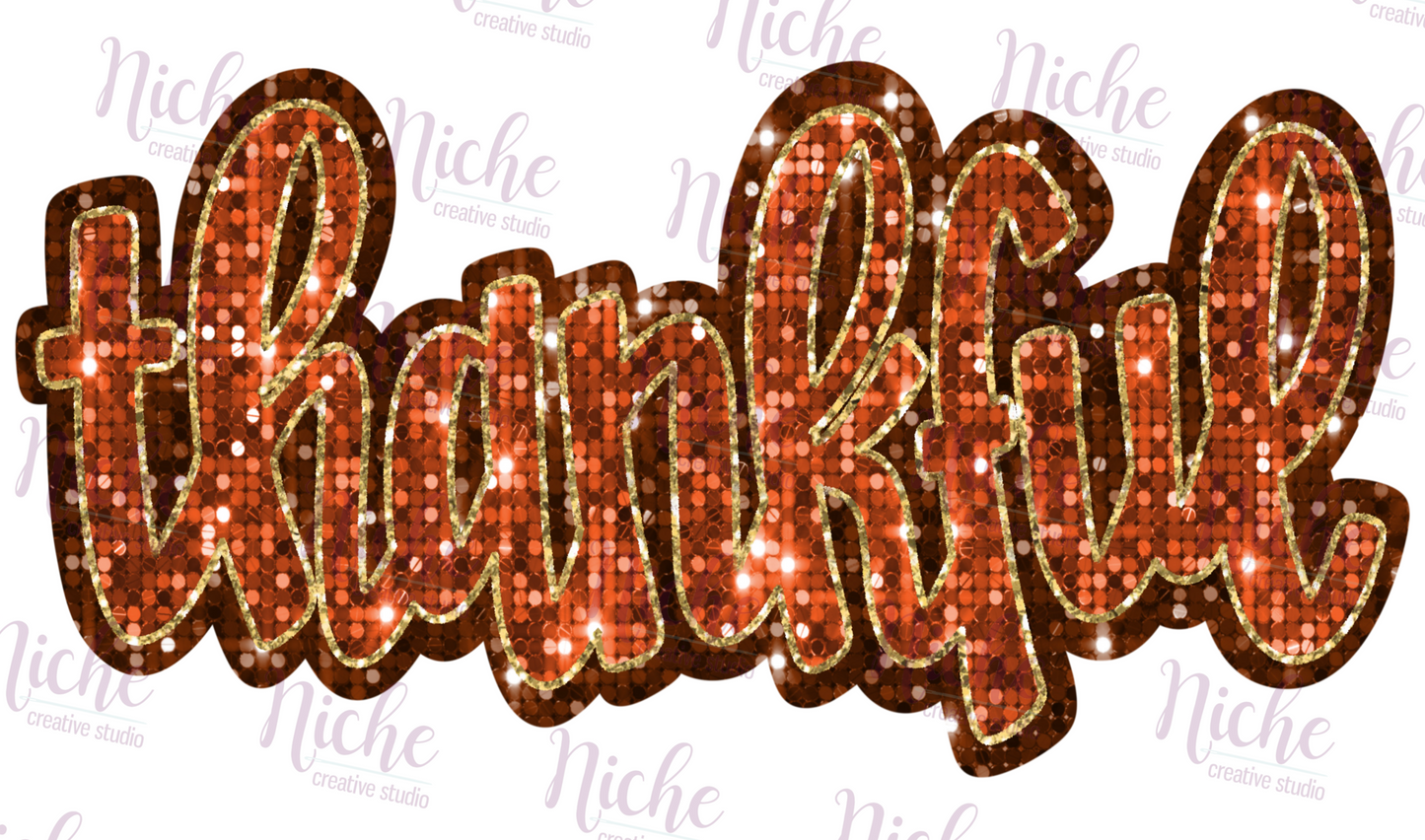 -THA1055 Thankful Decal