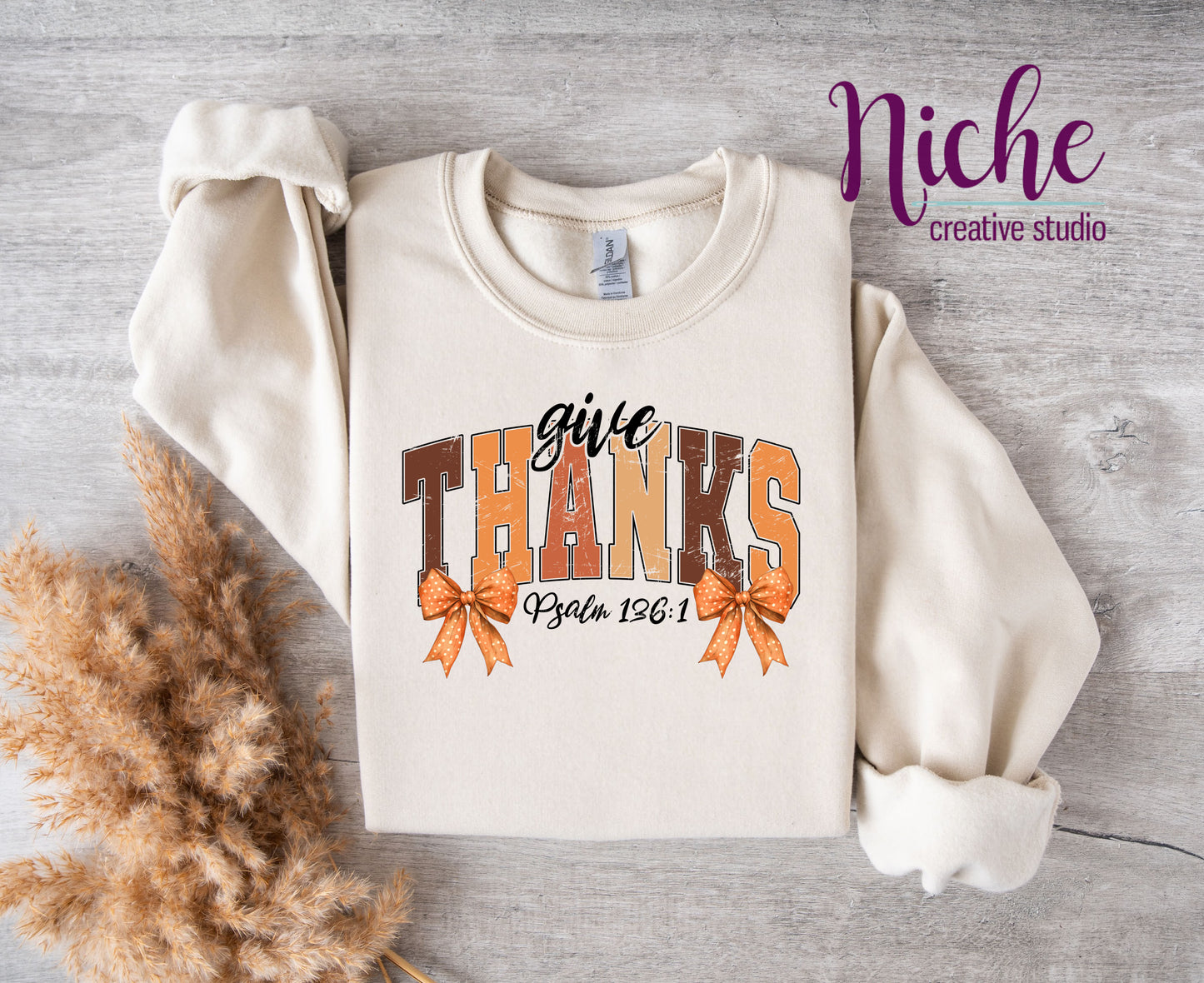 -THA5451 Give Thanks Decal