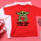 -VAL3057 Yoda One For Me Decal