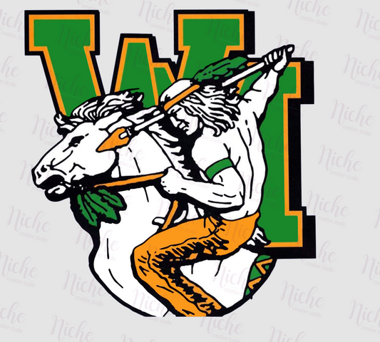 -WAS5092 WM Horse Decal