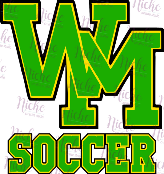 -WAS6030 WM Soccer Decal