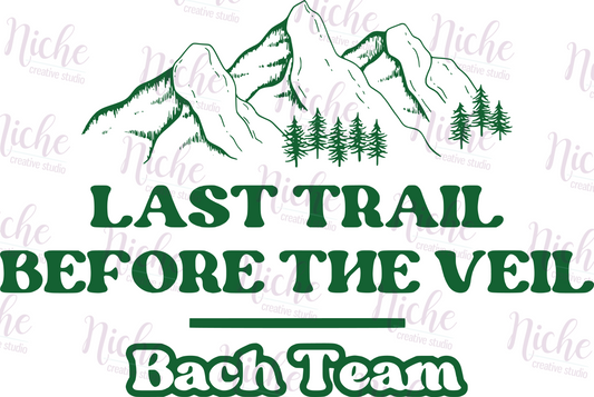 -WED3034 Last Trail Before the Veil Decal