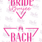 -WED3036 Bride and Boujee Decal