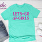 -WED3049 Lets Go Girls Decal