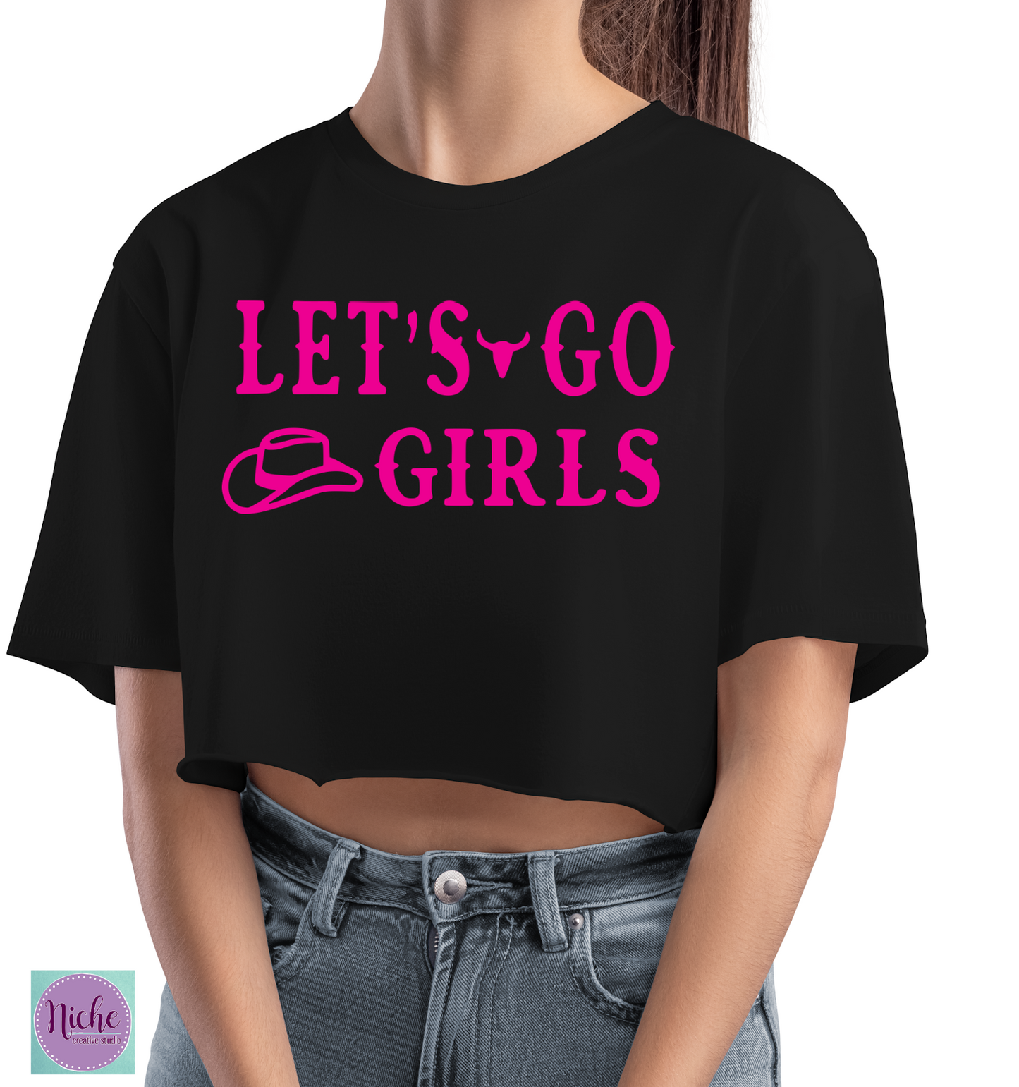 -WED3049 Lets Go Girls Decal